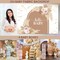 254 Pc Boho Baby Shower Decorations for Girl Or Boy (Boho Set)